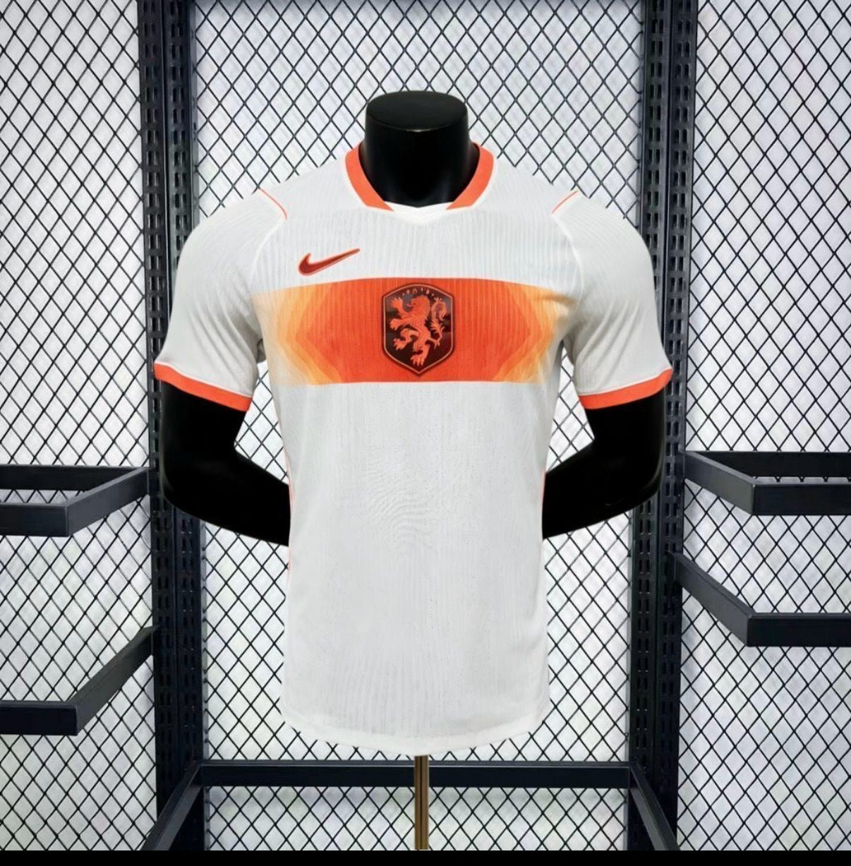 Camiseta Países Bajos Alternativa Blanca - Mundial 2026