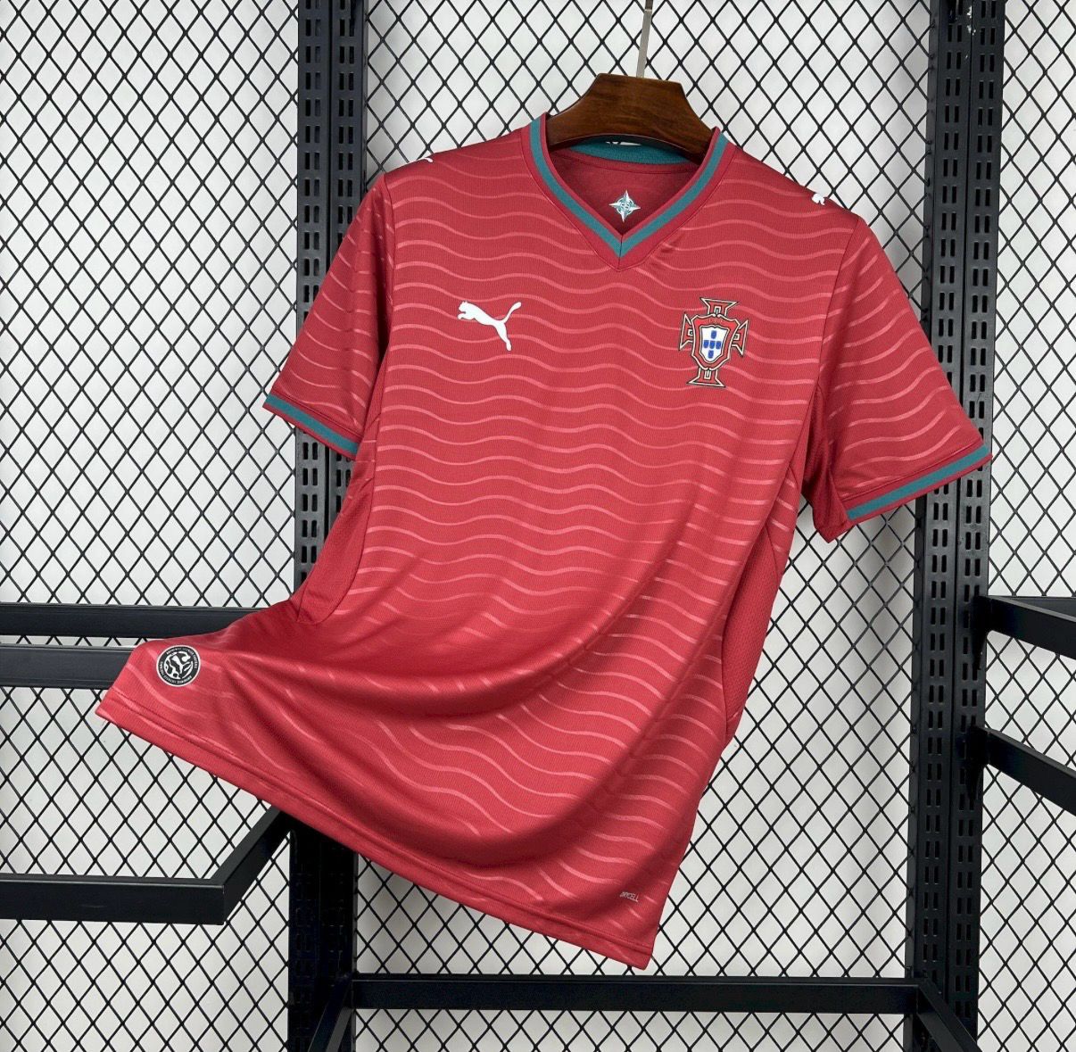 Camiseta Portugal Local Roja - Mundial 2026